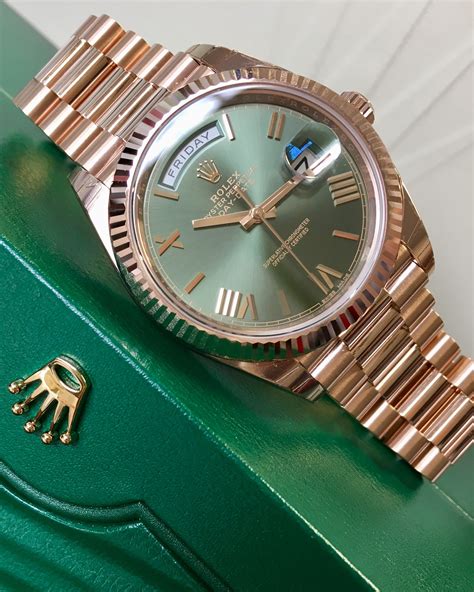 gold men's rolex day date|rolex day date 40 228235.